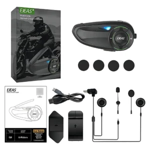 PROMO 2X1 - Combo Intercomunicador Ejeas Q8 + Euc Controller Manillar